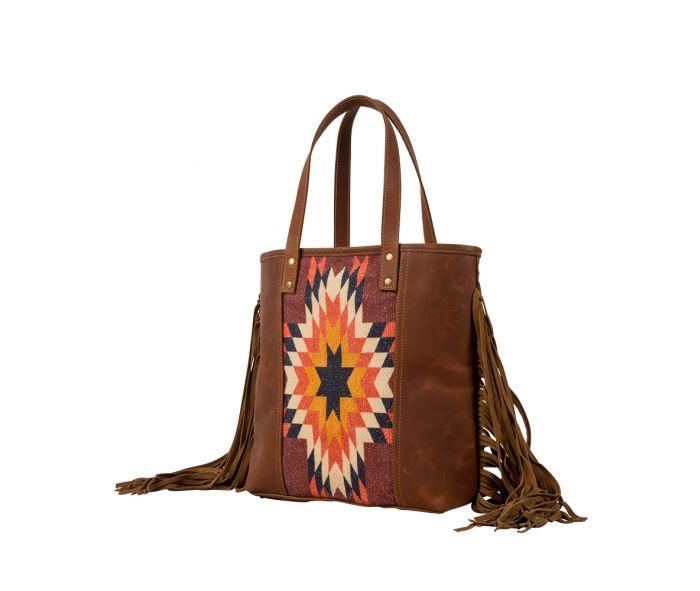 SEDONA STAR FRINGED TOTE BAG/ BACKPACK