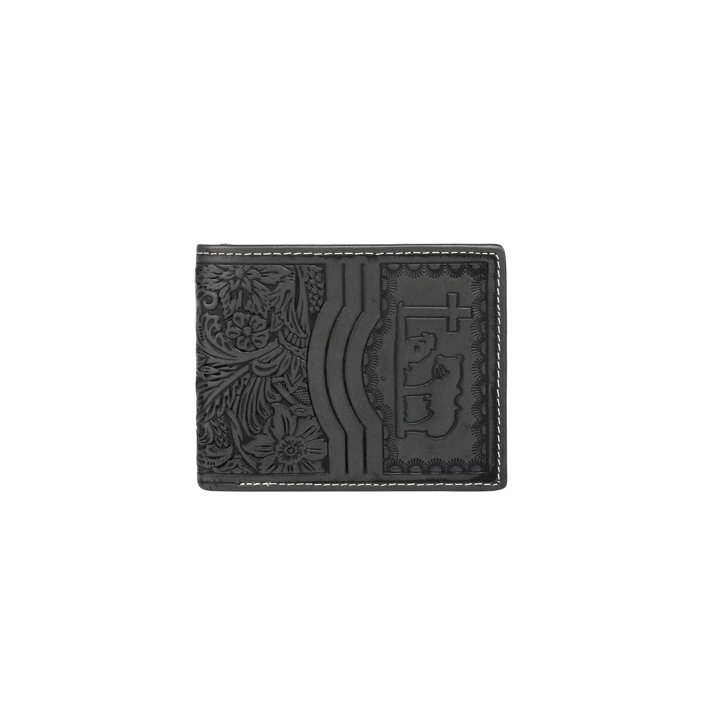 Genuine Tooled Leather. Collection Men's Wallet