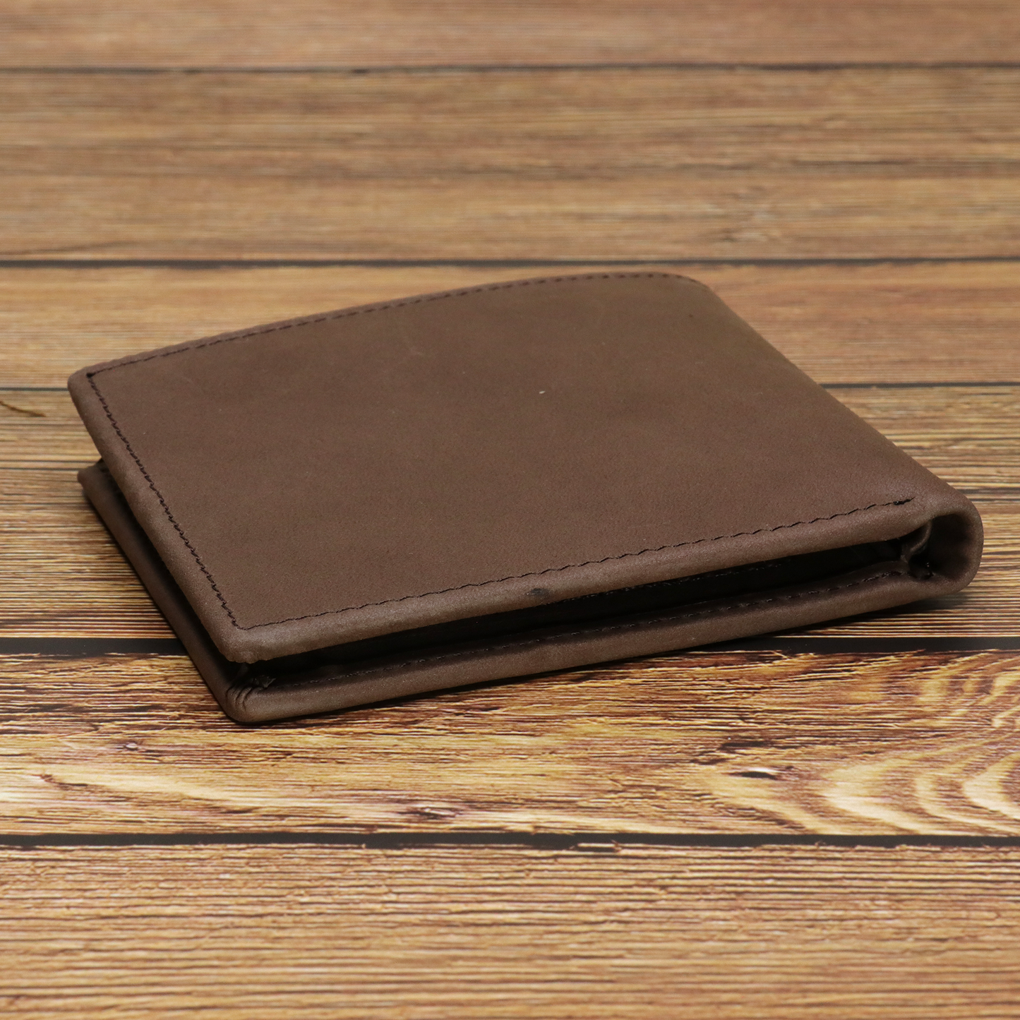 MONTANA WES Genuine Leather Men'sBi-Fold Wallet