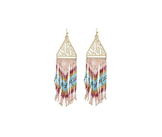 OPEN VISTAS EARRINGS IN PRIMROSE