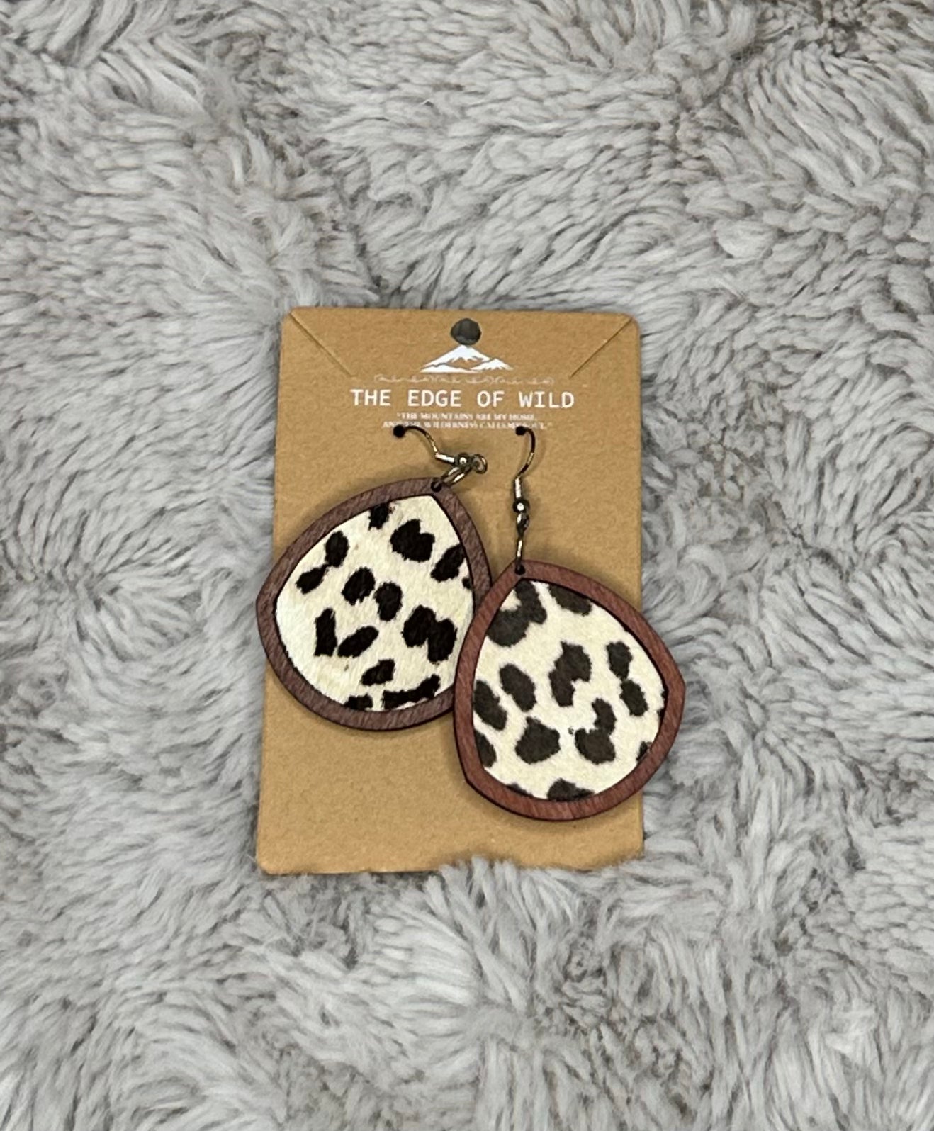 Wild Animal Print Earring