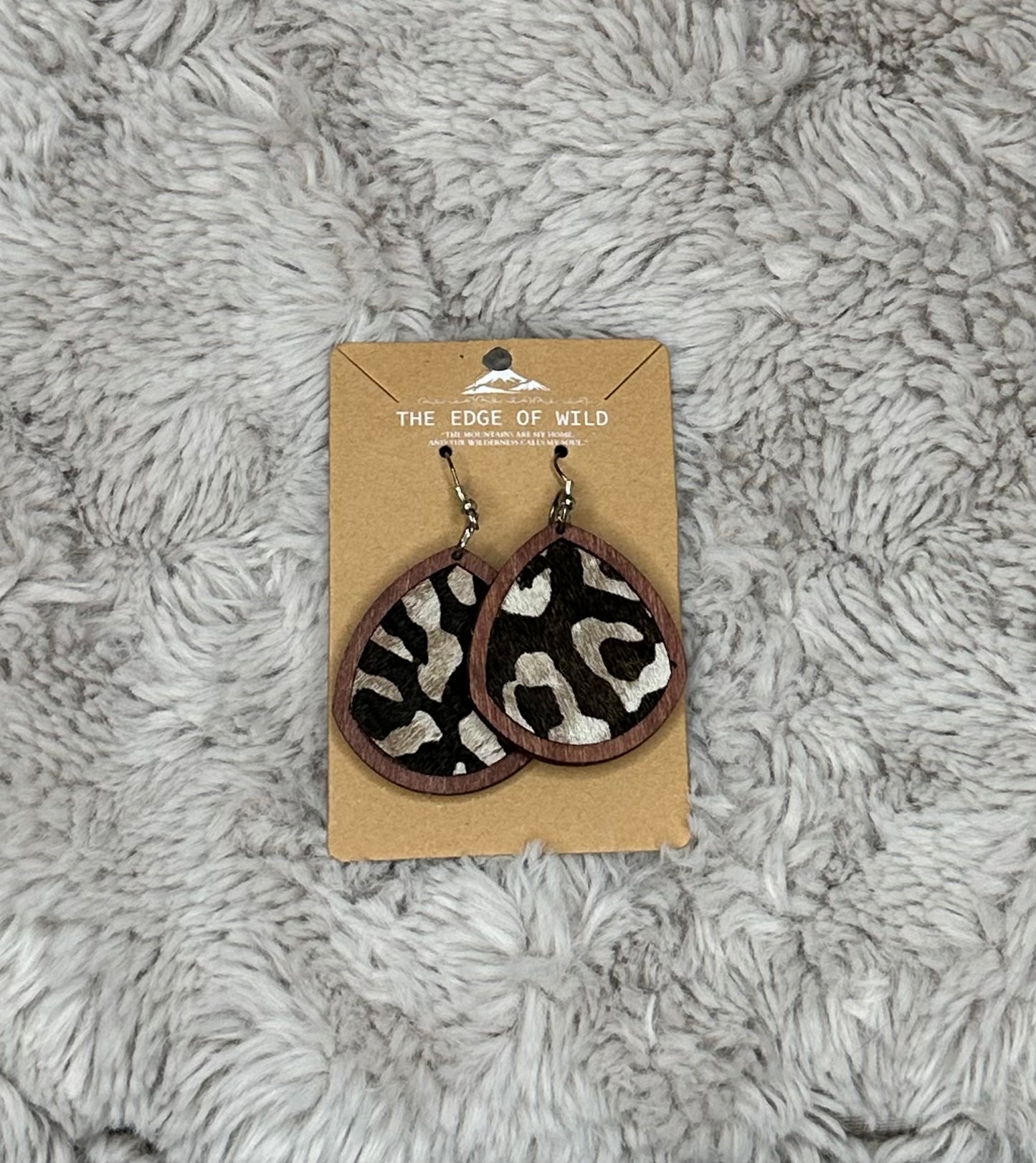 Wild Animal Print Earring